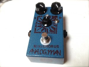 画像1: Analog Man Mini Chorus Pedal w/Mix Knob & Depth Toggle Swtich