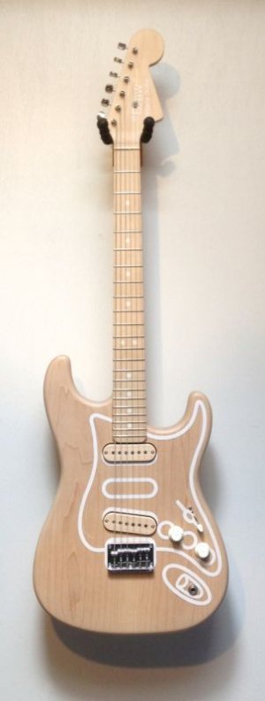 画像1: Barton's Guitar Draw "White"　バートンズギター ドロウ ホワイト　売却済