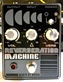 他の写真1: DEATH BY AUDIO REVERBERATION MACHINE　次回入荷分