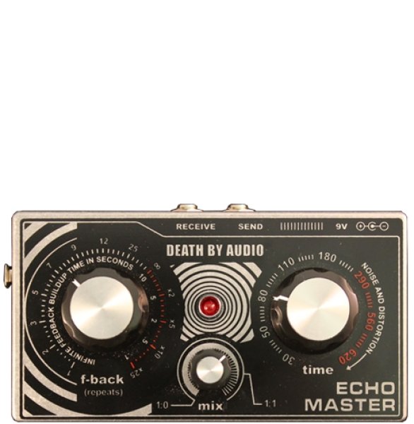 画像2: DEATH BY AUDIO  ECHO MASTER （ヴォーカル用ステージエコー、マイククリップバックプレート付き）次回入荷分 (2)