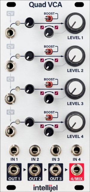 画像2: Intellijel Designs   Quad VCA 