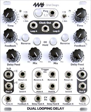 画像2: 4ms Dual Looping Delay (DLD) ステレオ オーディオ プロセッサー　次回入荷分