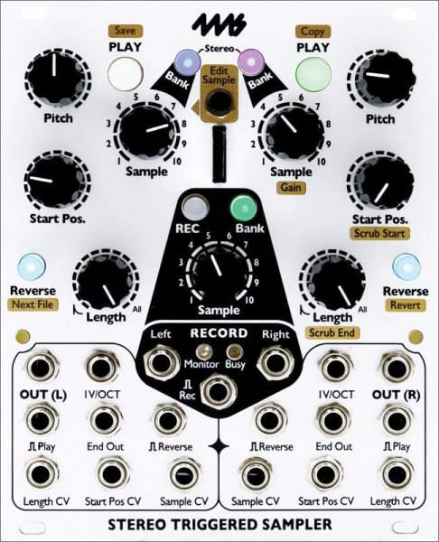 画像1: 4ms  Stereo Triggered Sampler (STS)   (1)