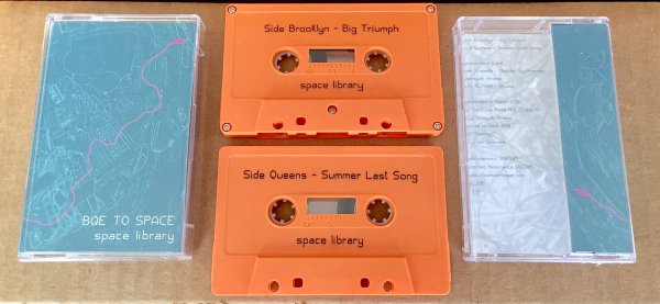 画像6: SPACE LIBRARY ALBUM "BQE TO SPACE" ON CASSETTE (6)
