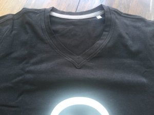 画像3: Erica Synths logo T-shirt V Neck Black size L