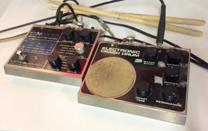 画像1: Used Electro Harmonix DRM-15/01 & Electro Crash Drum set!