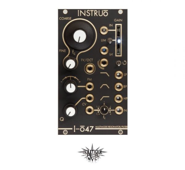 画像1: Instruō  I-ō47　マルチモードレゾネーター フィルター　次回入荷分 (1)