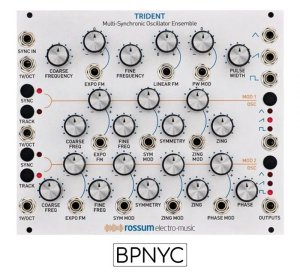 画像1: Rossum Electro-Music TRITON (旧名TRIDENT)マルチシンクロニック オシレーターアンサンブル  次回入荷分