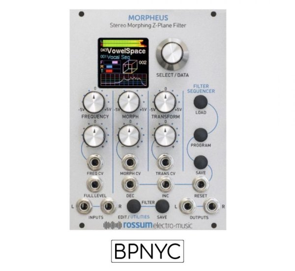 画像2: Rossum Electro-Music Morpheus　ステレオ モーフィング Z-Plane フィルター　次回入荷分 (2)