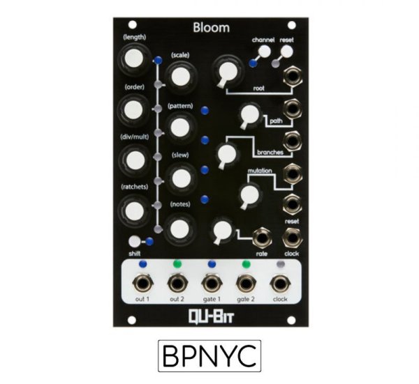画像1: Qu-Bit Electronix  BLOOM フラクタル シーケンサー　 (1)