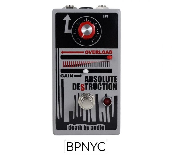 画像1: DEATH BY AUDIO  ABSOLUTE DESTRUCTION　次回入荷分 (1)