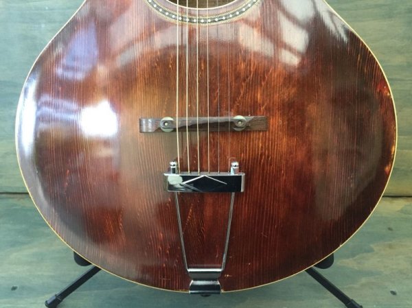 画像8: 1915 Gibson L4 レアビンテージ ギブソン アコースティック　売却済 (8)