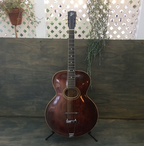 画像1: 1915 Gibson L4 レアビンテージ ギブソン アコースティック　売却済 (1)