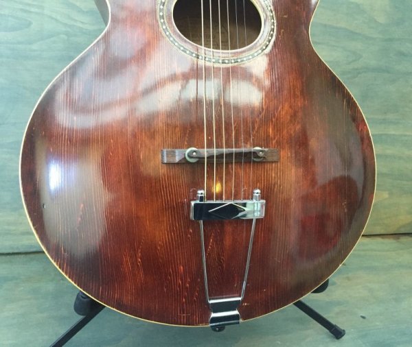 画像5: 1915 Gibson L4 レアビンテージ ギブソン アコースティック　売却済 (5)