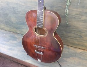 画像4: 1915 Gibson L4 レアビンテージ ギブソン アコースティック　売却済