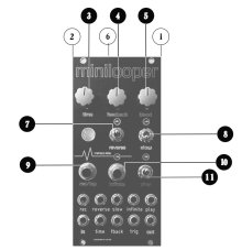 他の写真1: Maneco Labs minilooper Lo-fi ループディレイ　ユーロラックモジュラー　