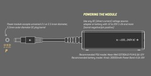 画像2: Endorphin.es Power (Skiff Case用 ポータブル 2hp power モジュール)　