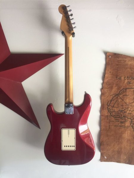 画像3: Fender AMERICAN STANDARD STRATOCASTER 1995 "Matching Headstock" w/Streamline pickguard etc. 売却済 (3)