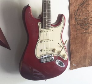 画像1: Fender AMERICAN STANDARD STRATOCASTER 1995 "Matching Headstock" w/Streamline pickguard etc. 売却済