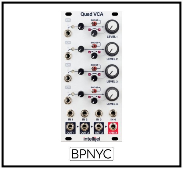 画像1: Intellijel Designs   Quad VCA  (1)