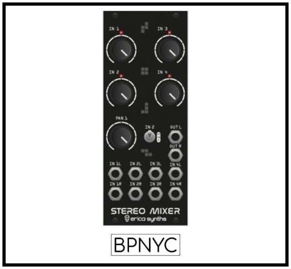 画像1: Erica Synths  Drum Stereo Mixer (1)