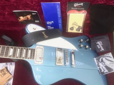画像3: Gibson Firebird T 2017 ギブソン ファイヤーバード Pelham Blue 売却済