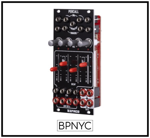 画像1: BEFACO PERCALL / VC Quad Decay & 4 チャンネルミキサー　次回入荷分 (1)
