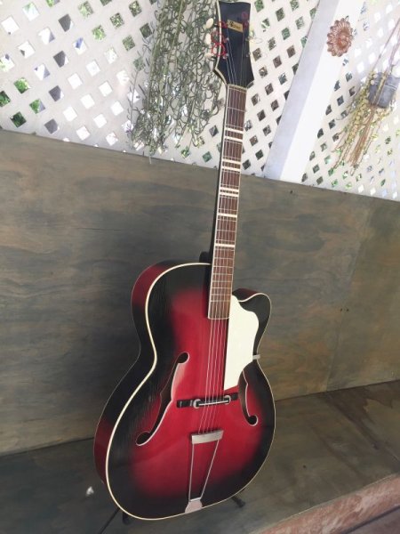 画像6: Hohner France Holiday Jazz Guitar Vintage / Made in Germany c.1961(?) レア　売却済 (6)