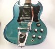 画像1: 2001 Gibson SG Blue Teal “Flip Flop” w/Bigsby B3 & Towner Down Tension Bar 売却済 (1)