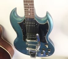 他の写真2: 2001 Gibson SG Blue Teal “Flip Flop” w/Bigsby B3 & Towner Down Tension Bar 売却済