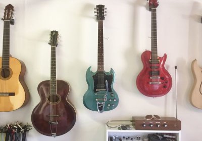 画像3: 2001 Gibson SG Blue Teal “Flip Flop” w/Bigsby B3 & Towner Down Tension Bar 売却済