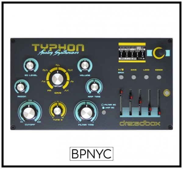 画像1: Dreadbox　TYPHON Analog Synthesizer　要予約 (1)