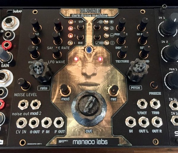 画像3: Maneco Labs GRONE dark drone machine　ダーク ドローン マシーン ユーロラック　 (3)