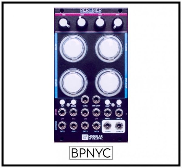 画像2: Modbap Modular Per4mer - パフォーマンスエフェクト 次回入荷分 (2)