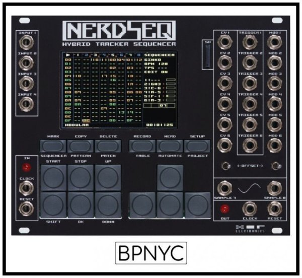 画像3: XOR Electronics NERDSEQ TRACKER BASED SEQUENCER BUNDLE セット　次回入荷分 (3)