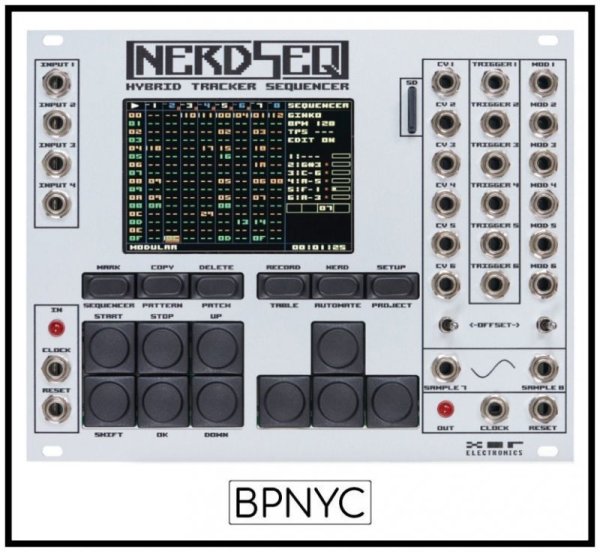 画像4: XOR Electronics NERDSEQ TRACKER BASED SEQUENCER BUNDLE セット　次回入荷分 (4)