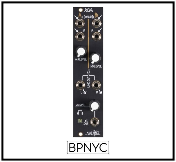 画像1: Make Noise XOH ステレオ・ヘッドフォン アウトプットモジュール　次回入荷分 (1)