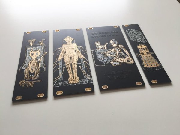 画像1: MarkT Modular Blank Panel SET(6hp/8hp/10hp/12hp) (1)
