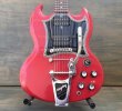 画像1: Gibson SG w/Bigsby B3 & Towner Down Tension Bar, Decoboom Streamline Pickguard Set　売却済 (1)