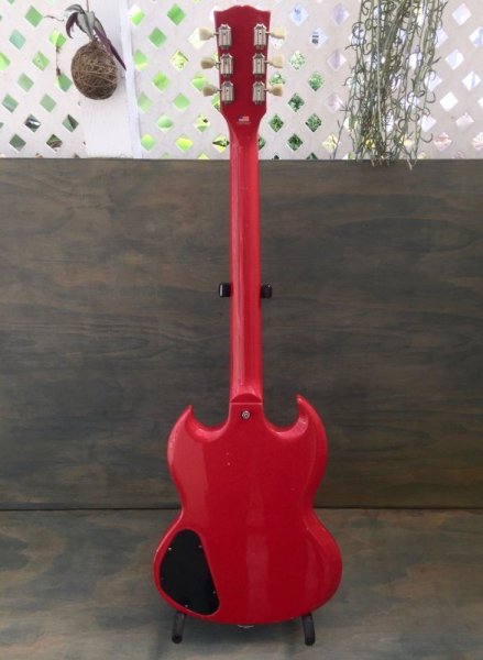 画像11: Gibson SG w/Bigsby B3 & Towner Down Tension Bar, Decoboom Streamline Pickguard Set　売却済 (11)