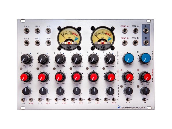 画像1: Audio Gear Obsession SUMMINGFACILITY - 6チャンネル 2バス ステレオミキサー　 (1)