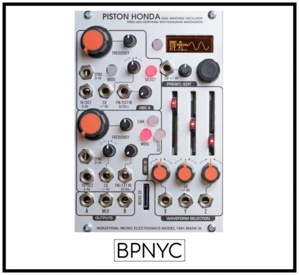 画像1: The Harvestman/INDUSTRIAL MUSIC ELECTRONICS  PISTON HONDA MK3 (1)