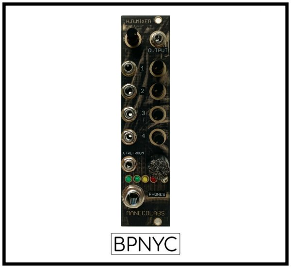 画像2: Maneco Labs H.R. MIxer ユーロラック　箱無し (2)