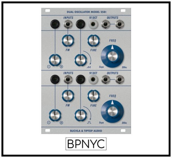 画像1: Buchla & Tiptop Audio Dual Oscillator Model 258t　 (1)