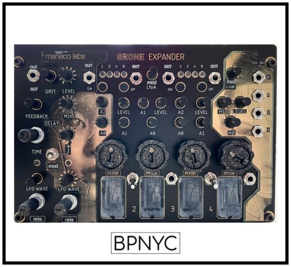 画像1: Maneco Labs GRONE dark drone machine EXPANDER　テーブルトップ 　次回入荷分 (1)