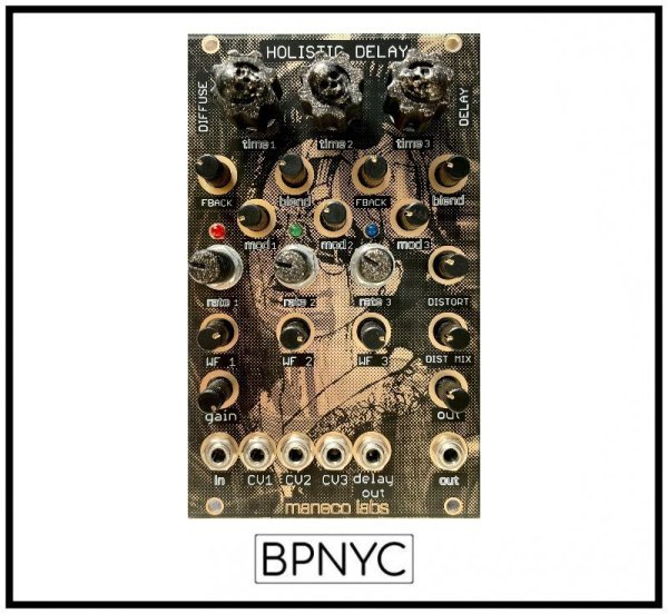 画像1: Maneco Labs HOLISTIC DELAY  ユーロラック　 (1)