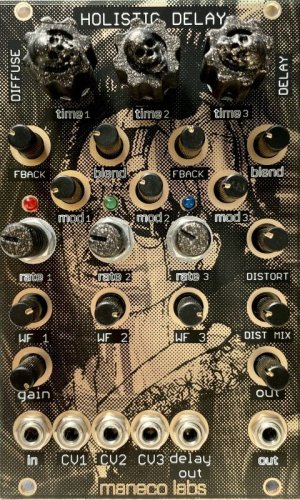 画像2: Maneco Labs HOLISTIC DELAY  ユーロラック　