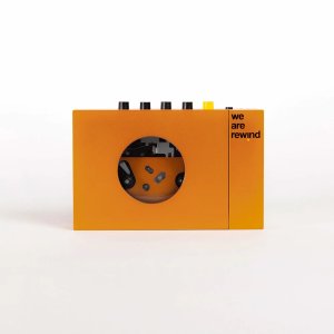 画像2: we are rewind BLUETOOTH CASSETTE PLAYER • SERGE(orange)