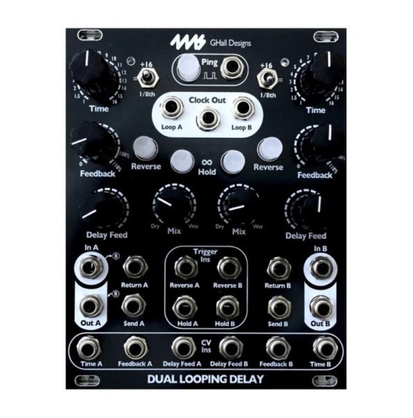 画像1: 4ms Dual Looping Delay (DLD) ステレオ オーディオ プロセッサー　次回入荷分 (1)