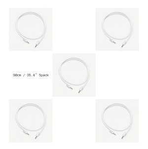 画像6: Tiptop Audio Stackcable Patch Cable WHITE 5pack